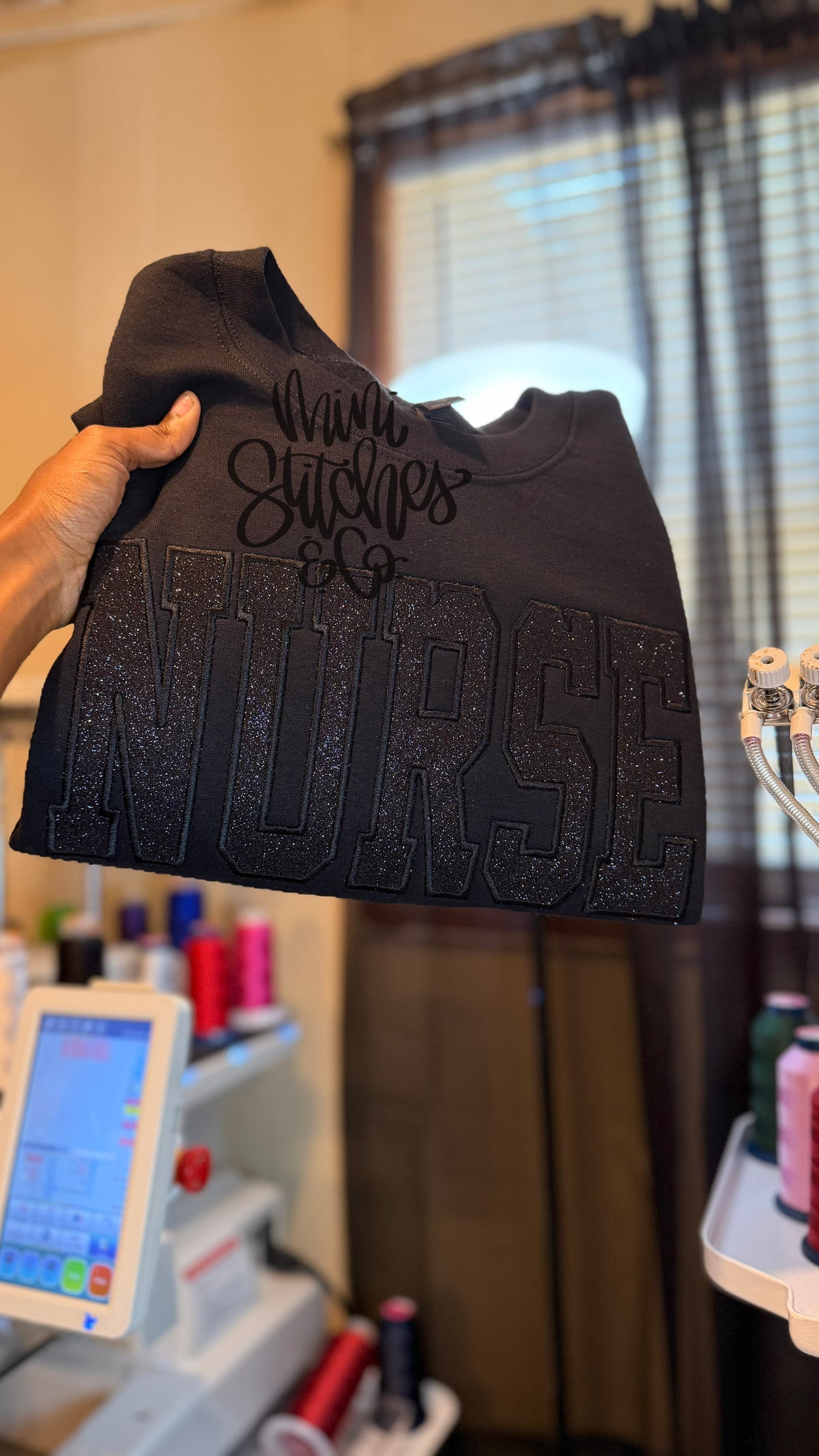 Black on Black Title T-Shirt|Sweatshirt