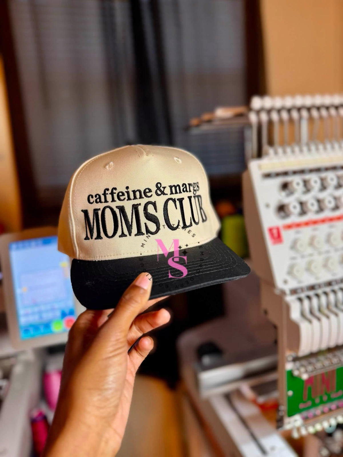Caffeine & Margs Mom Club Hat
