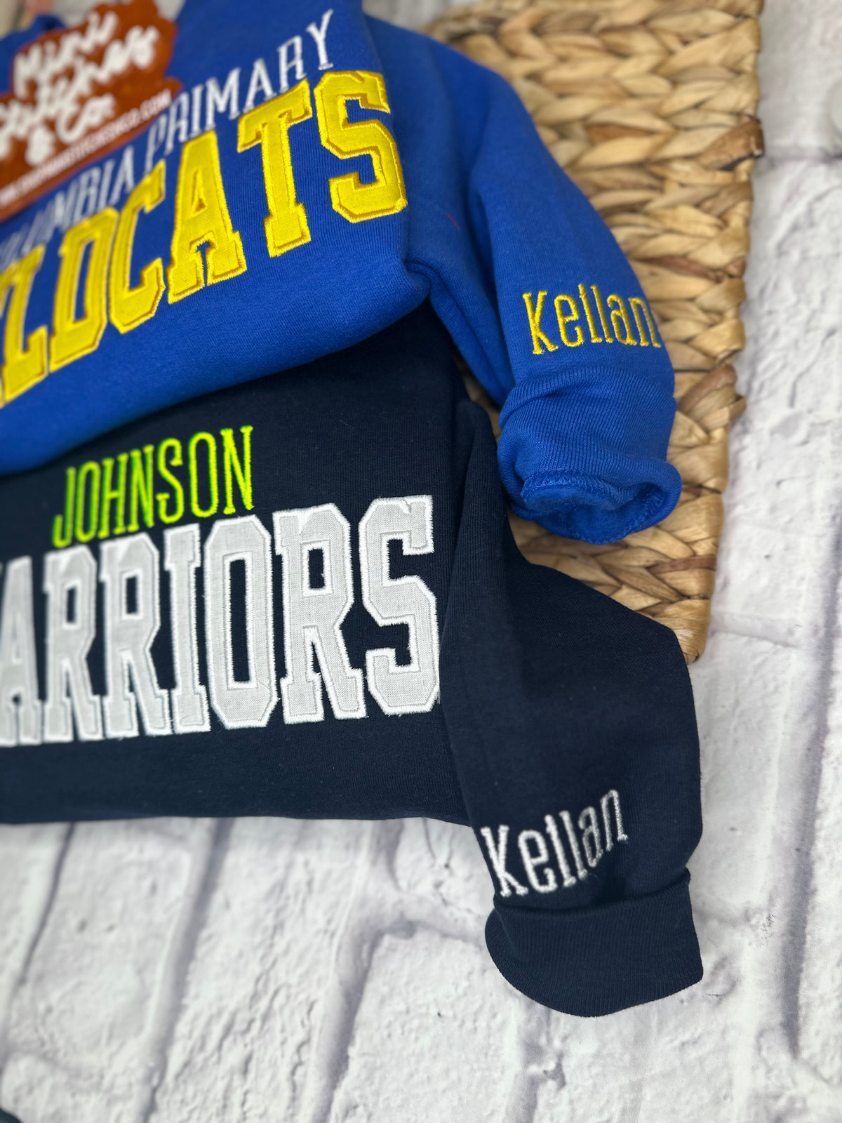 Varsity Fabric Mascot Sweatshirts - YOUTH