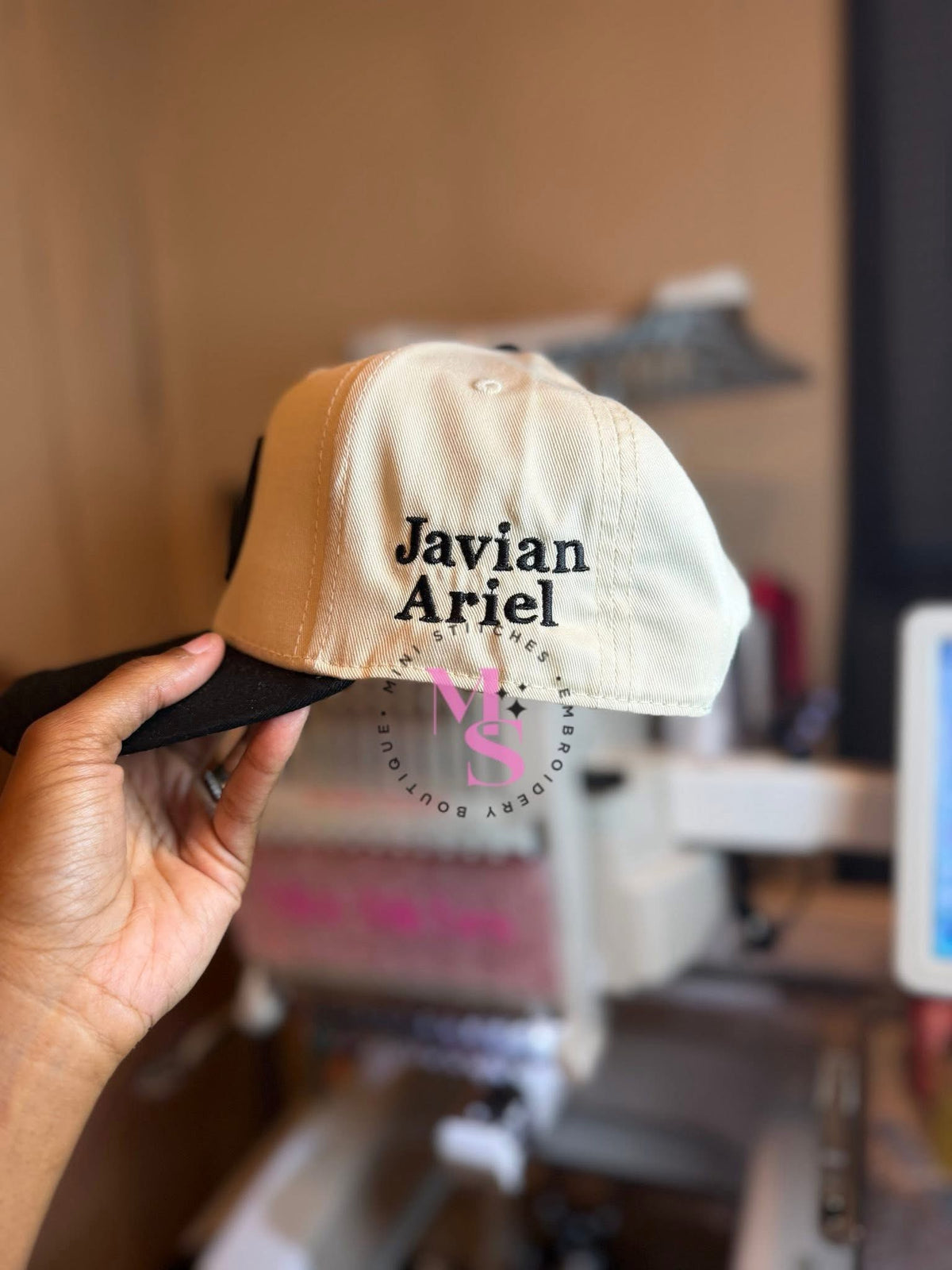 Personalized Title Puff Hat