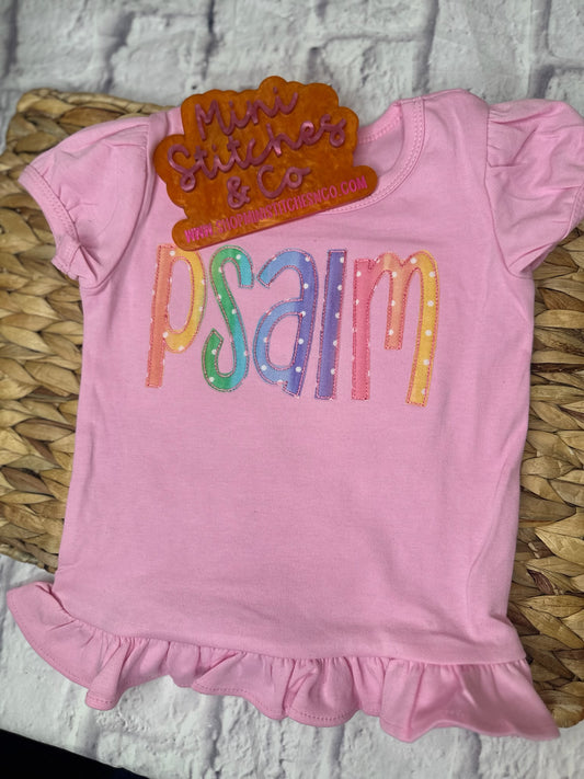 Rainbow Dots Monogram T-Shirt